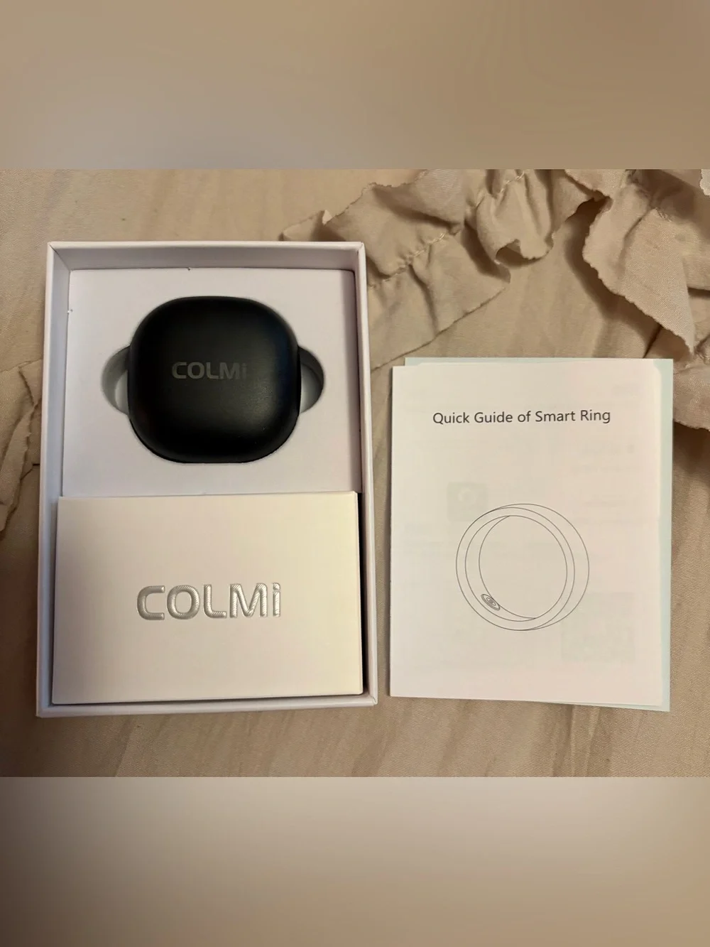 COLMI NWT Smart Ring in Rose Gold Size 7